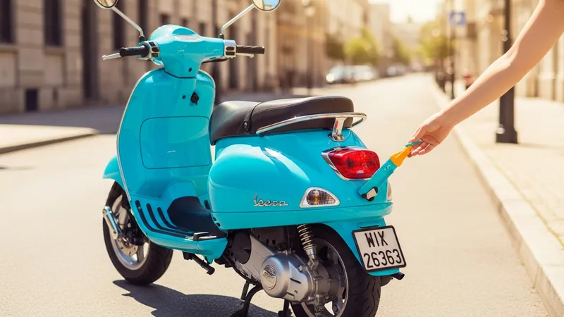 Changer De Plaque Scooter Demarches A Suivre