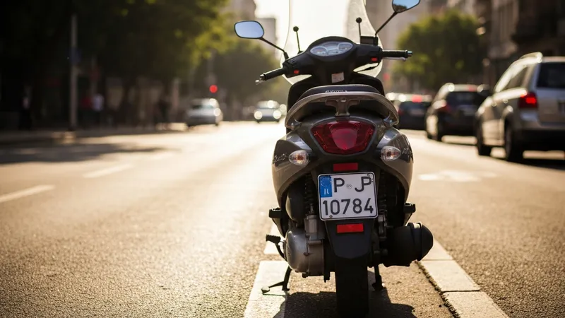 Réglementations concernant les plaques scooter